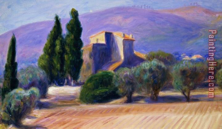 William James Glackens Farm House In Provence
